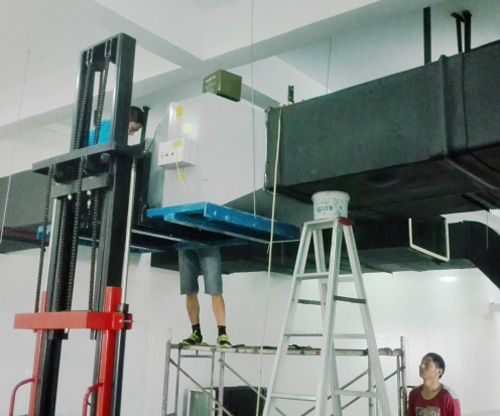 三门峡送风主管道杀菌消毒装置